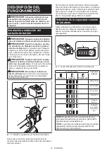 Предварительный просмотр 21 страницы Makita GBU01 Instruction Manual