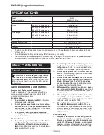 Preview for 2 page of Makita GC01 Instruction Manual