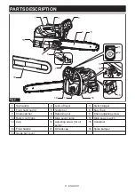 Предварительный просмотр 9 страницы Makita GCU01 Instruction Manual