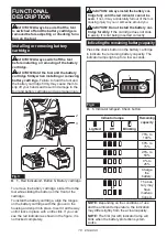 Preview for 10 page of Makita GCU01 Instruction Manual