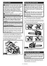 Предварительный просмотр 12 страницы Makita GCU01 Instruction Manual