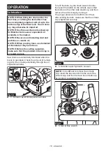 Preview for 16 page of Makita GCU01 Instruction Manual