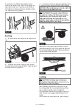 Предварительный просмотр 18 страницы Makita GCU01 Instruction Manual