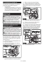 Предварительный просмотр 38 страницы Makita GCU01 Instruction Manual