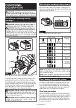 Preview for 8 page of Makita GCU04 Instruction Manual