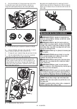 Preview for 34 page of Makita GCU04 Instruction Manual