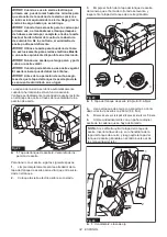 Preview for 34 page of Makita GCU05 Instruction Manual