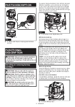 Предварительный просмотр 6 страницы Makita GCV01 Instruction Manual