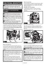 Preview for 7 page of Makita GCV02 Instruction Manual