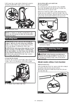 Preview for 13 page of Makita GCV02 Instruction Manual