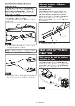 Preview for 14 page of Makita GCV02 Instruction Manual