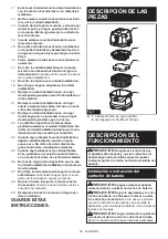 Preview for 29 page of Makita GCV02 Instruction Manual