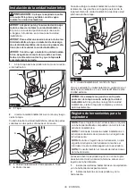 Preview for 39 page of Makita GCV02 Instruction Manual