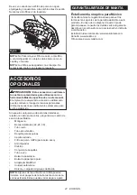 Preview for 47 page of Makita GCV02 Instruction Manual