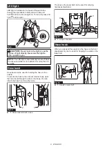 Предварительный просмотр 9 страницы Makita GCV05 Instruction Manual