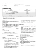 Preview for 3 page of Makita GD0601 Nstruction Manual