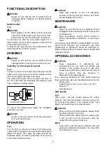 Предварительный просмотр 6 страницы Makita GD0602 Instruction Manual