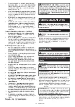 Предварительный просмотр 21 страницы Makita GD0603 Instruction Manual