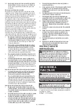 Предварительный просмотр 33 страницы Makita GD0603 Instruction Manual