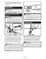 Предварительный просмотр 14 страницы Makita ge0600 Instruction Manual