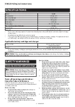 Preview for 2 page of Makita GEC01 Instruction Manual