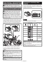 Preview for 8 page of Makita GEC01 Instruction Manual