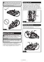 Preview for 13 page of Makita GEC01 Instruction Manual