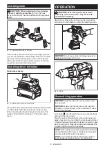 Предварительный просмотр 10 страницы Makita GFD01Z Instruction Manual