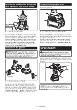 Предварительный просмотр 21 страницы Makita GFD01Z Instruction Manual