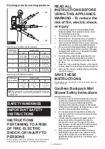 Предварительный просмотр 3 страницы Makita GMP01 Instruction Manual