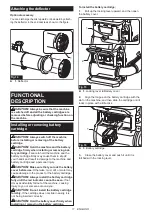 Предварительный просмотр 11 страницы Makita GMP01 Instruction Manual