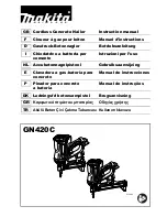 Makita GN420C Instruction Manual preview