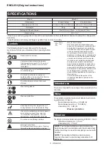 Preview for 6 page of Makita GN420CLZK Instruction Manual