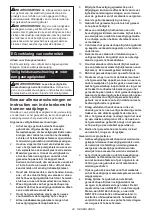 Предварительный просмотр 44 страницы Makita GN420CLZK Instruction Manual