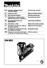 Makita GN900 Instruction Manual preview