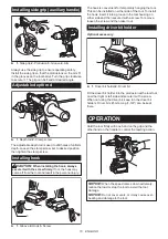 Предварительный просмотр 10 страницы Makita GPH01 Instruction Manual