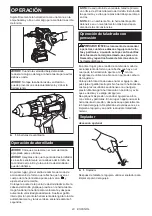 Предварительный просмотр 23 страницы Makita GPH01Z Instruction Manual