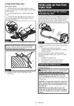 Предварительный просмотр 18 страницы Makita GPK01 Instruction Manual