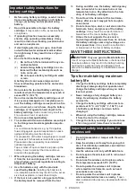 Предварительный просмотр 5 страницы Makita GRH01 Instruction Manual