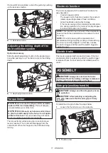 Предварительный просмотр 11 страницы Makita GRH01 Instruction Manual