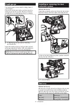 Предварительный просмотр 13 страницы Makita GRH01 Instruction Manual