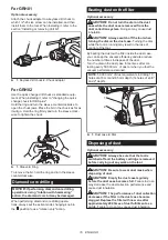 Предварительный просмотр 16 страницы Makita GRH01 Instruction Manual