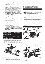 Предварительный просмотр 18 страницы Makita GRH01 Instruction Manual