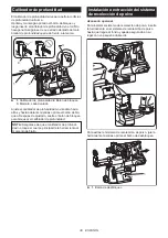 Предварительный просмотр 38 страницы Makita GRH01 Instruction Manual