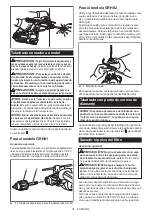 Предварительный просмотр 41 страницы Makita GRH01 Instruction Manual