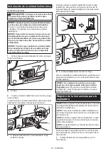 Предварительный просмотр 44 страницы Makita GRH01 Instruction Manual