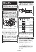 Предварительный просмотр 6 страницы Makita GRH06 Instruction Manual