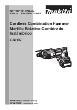 Makita GRH07 Instruction Manual preview