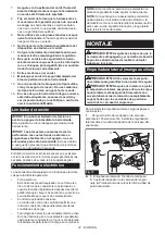 Предварительный просмотр 37 страницы Makita GRH07 Instruction Manual