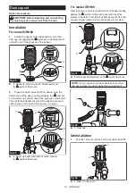 Предварительный просмотр 14 страницы Makita GRH08 Instruction Manual